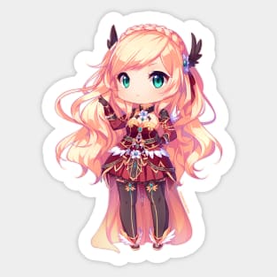 Cute Anime girl Sticker